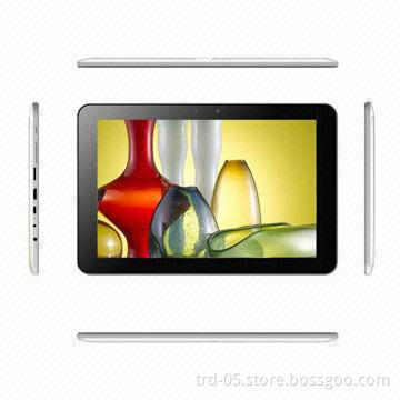 10.1" Tablet PC, HD 1024*600 Pixels, Rockchip RK3188, Quad Core ARM Cortex A9 Up to 1.6GHz